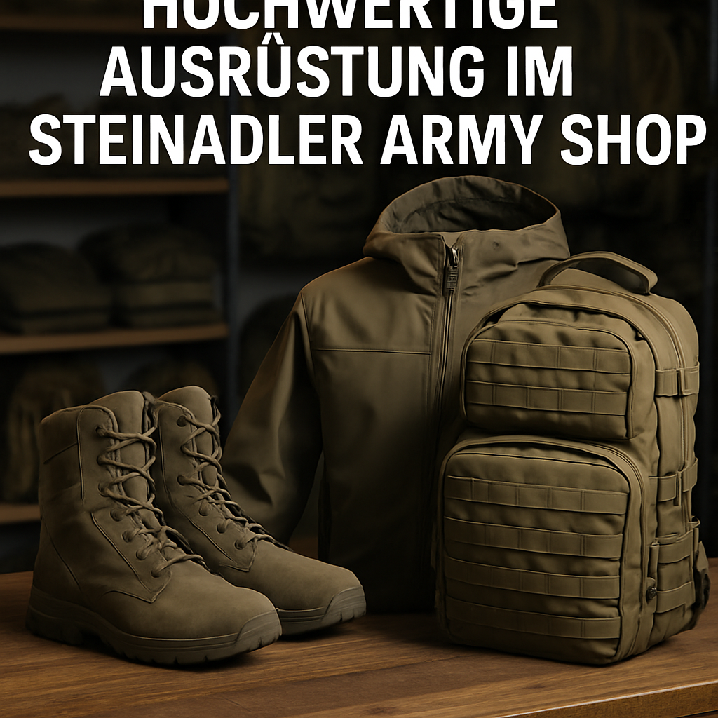 Entdecken Sie hochwertige Ausrüstung im Steinadler Army Shop